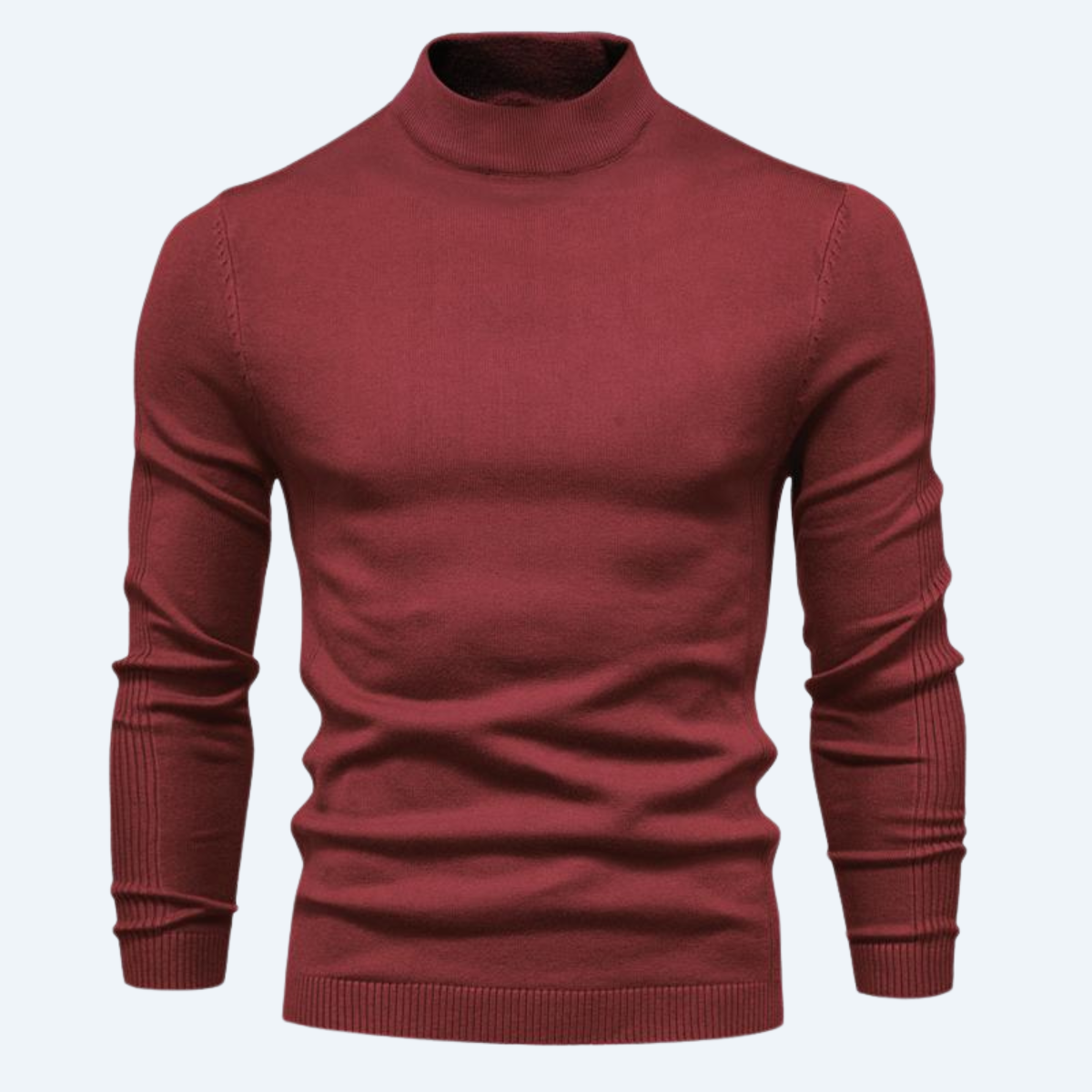 LAURENTIAN - TURTLENECK PULLOVER KNIT SWEATER