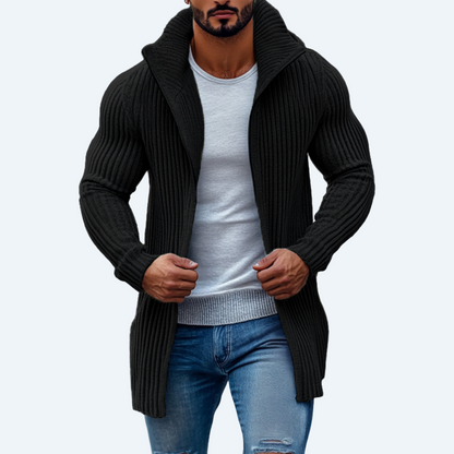 FRONTIER - LONG-SLEEVE MID LENGTH CARDIGAN