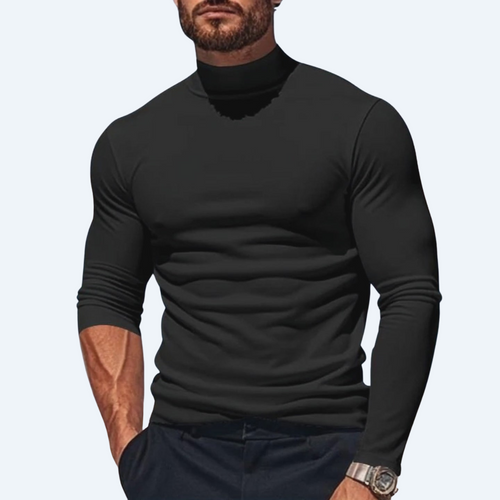 HEARTHSIDE - TURTLE NECK LONG-SLEEVE SHIRT