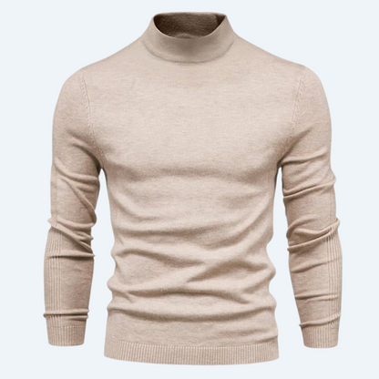 LAURENTIAN - TURTLENECK PULLOVER KNIT SWEATER