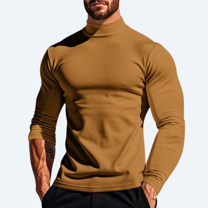 HEARTHSIDE - TURTLE NECK LONG-SLEEVE SHIRT