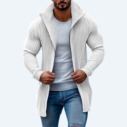 FRONTIER - LONG-SLEEVE MID LENGTH CARDIGAN