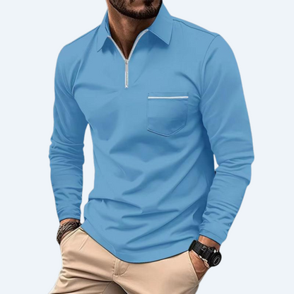 BOREAL RIDGE - LONG SLEEVE POLO SHIRT