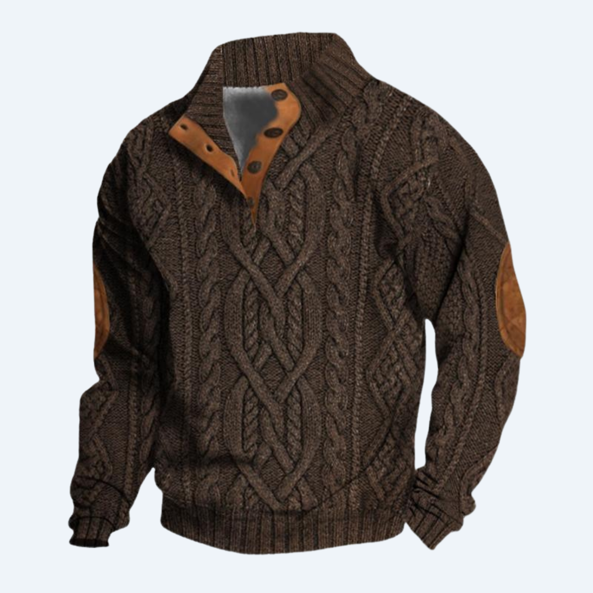 ROCKY RIDGE - COLLAR KNITTED SWEATER