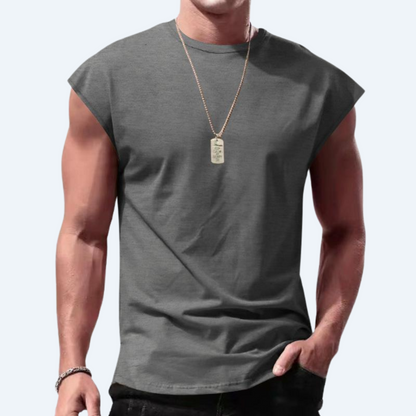 GREAT NORTH - LOOSE SLEEVELESS SHIRT