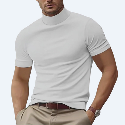 OUTLANDER - TURTLE NECK SHORT-SLEEVE SHIRT