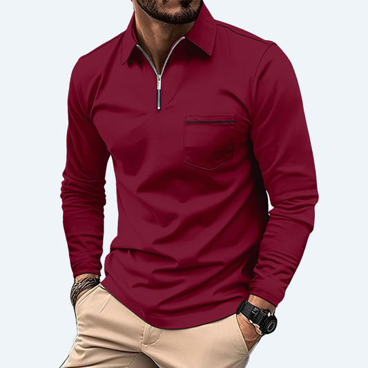 BOREAL RIDGE - LONG SLEEVE POLO SHIRT