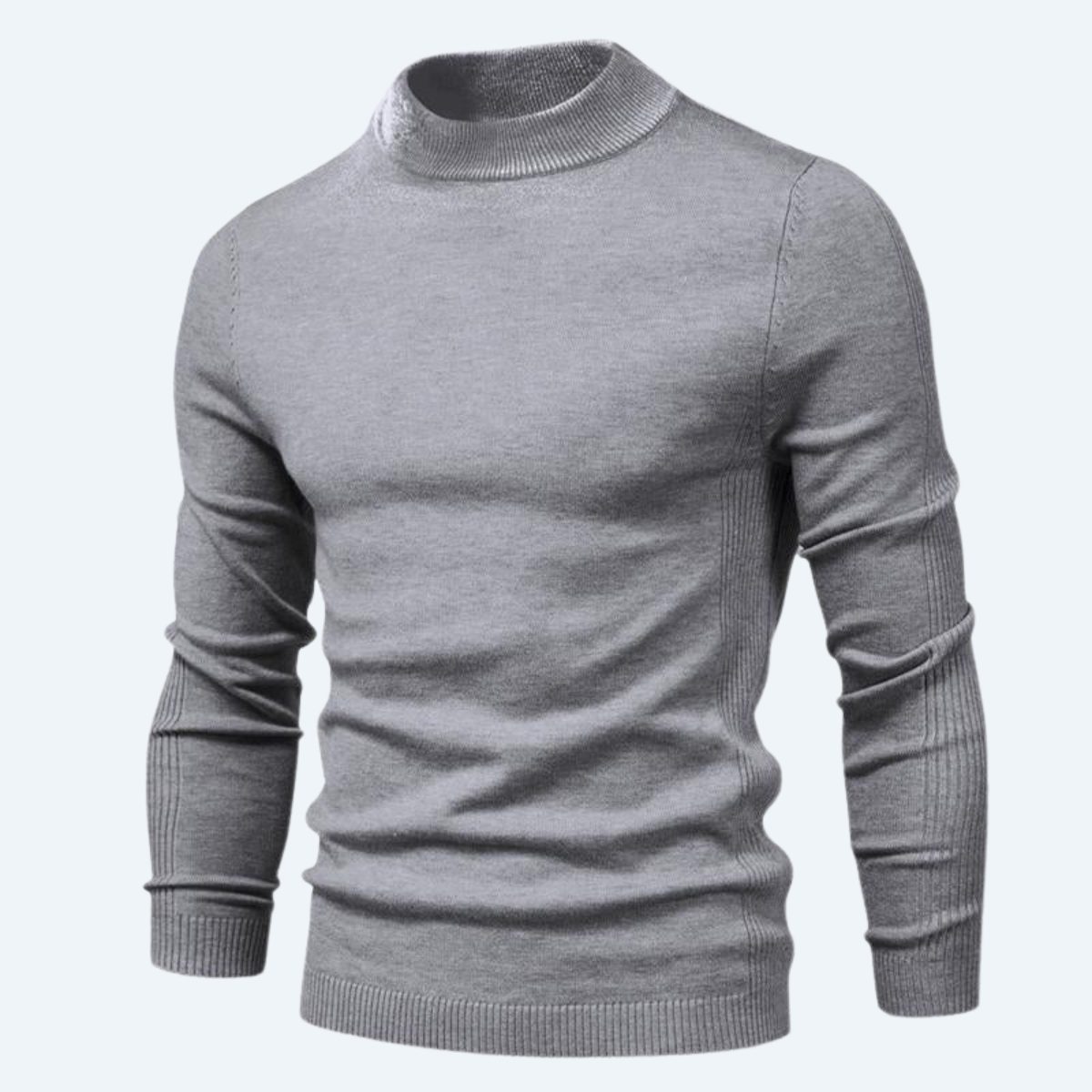 LAURENTIAN - TURTLENECK PULLOVER KNIT SWEATER