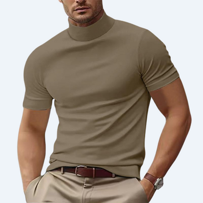 OUTLANDER - TURTLE NECK SHORT-SLEEVE SHIRT