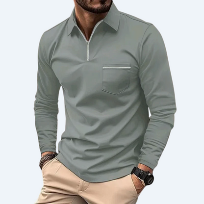 BOREAL RIDGE - LONG SLEEVE POLO SHIRT