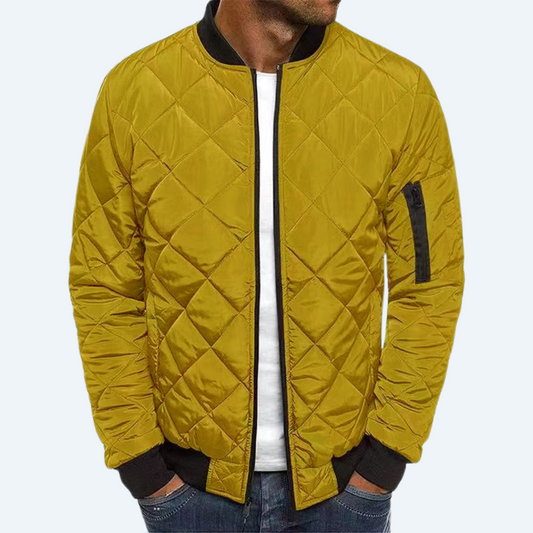 ARCTIC SHIELD QUILTED BOMBER JACKET FOR MEN