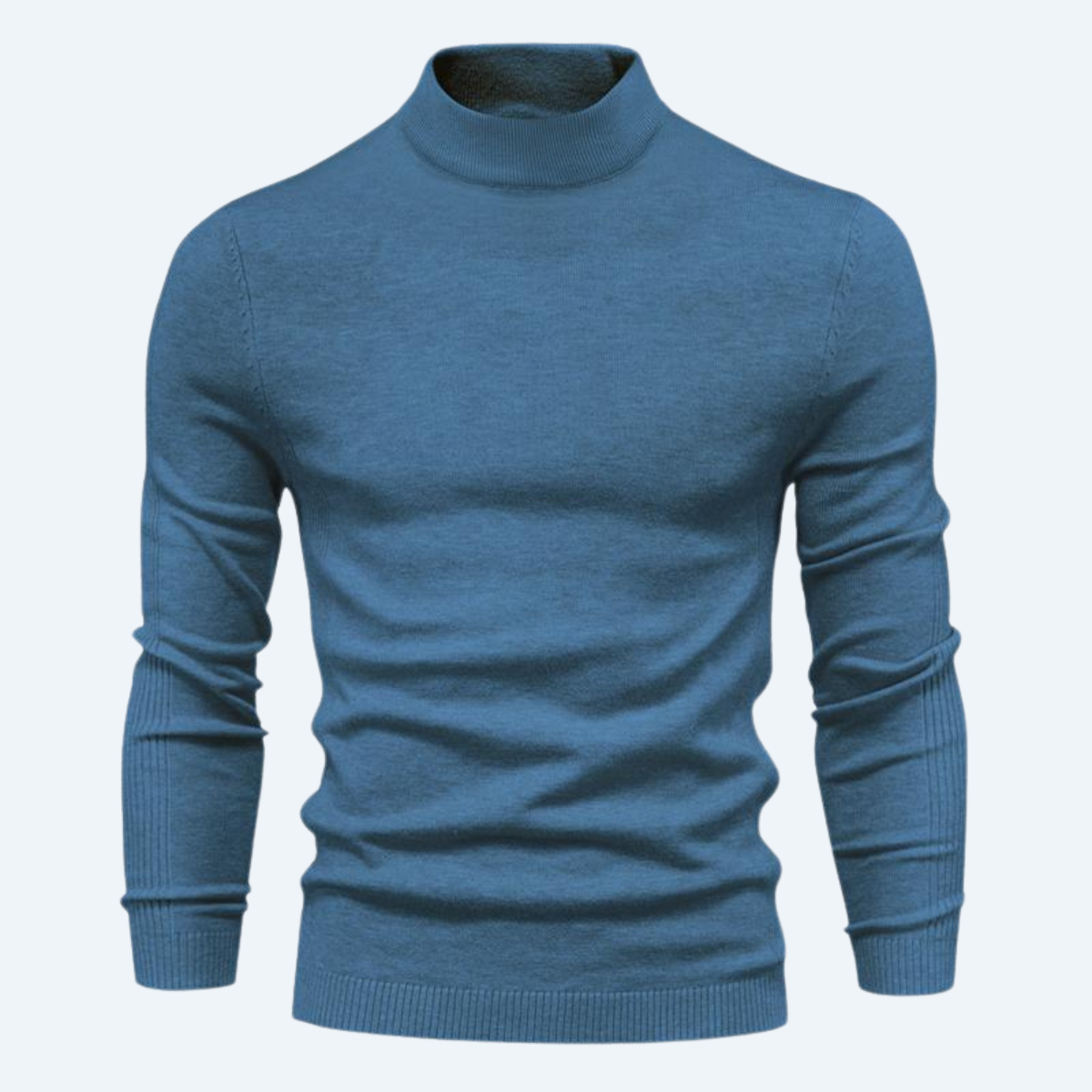 LAURENTIAN - TURTLENECK PULLOVER KNIT SWEATER