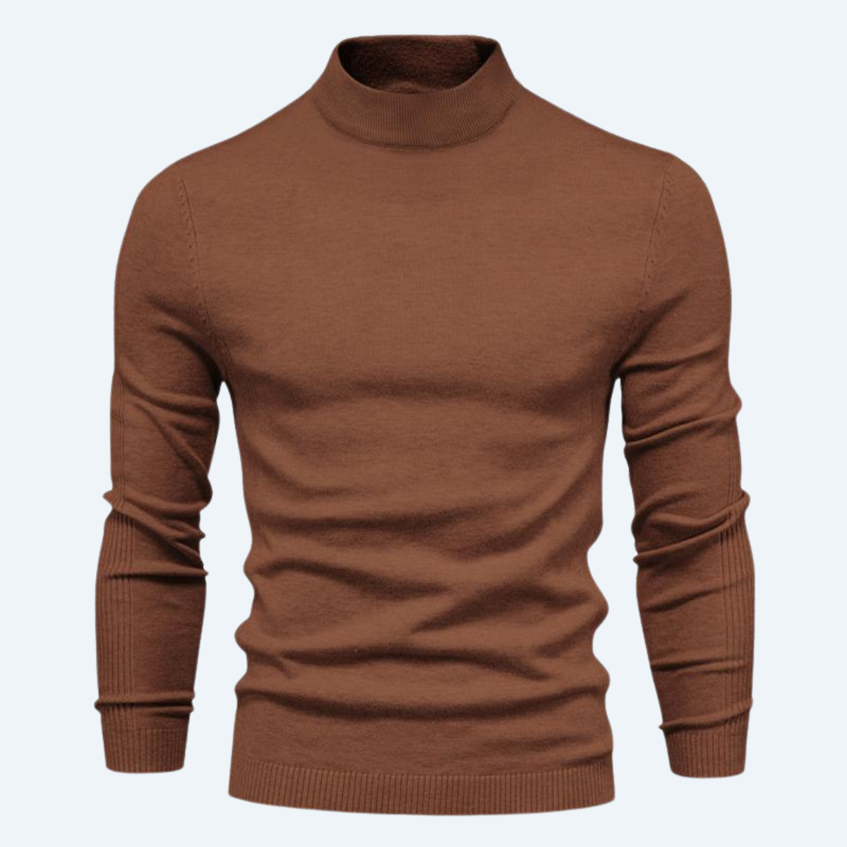 LAURENTIAN - TURTLENECK PULLOVER KNIT SWEATER