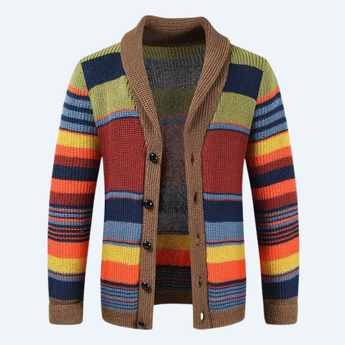 SINCLAIR - LAPEL SWEATER JACKET