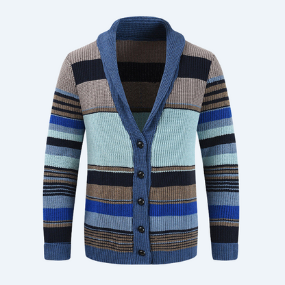 SINCLAIR - LAPEL SWEATER JACKET