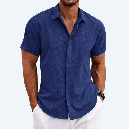 BANFF - LINEN SHORT-SLEEVE SHIRT