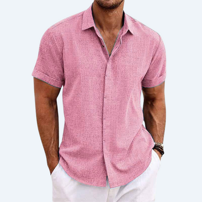 BANFF - LINEN SHORT-SLEEVE SHIRT